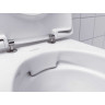 Комплект инсталляция GEBERIT DUOFIX DELTA 500,103.DW.R с подвесным унитазом RENOVA с сиденьем микролифт и клавишей