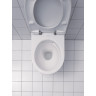 Комплект инсталляция GEBERIT DUOFIX DELTA 500,103.DW.R с подвесным унитазом RENOVA с сиденьем микролифт и клавишей