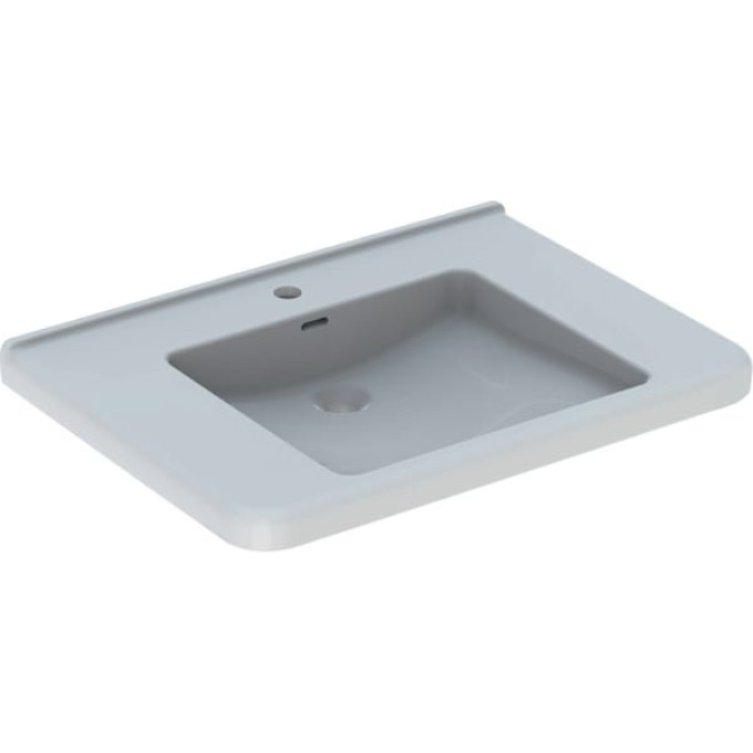 Раковина GEBERIT RENOVA COMFORT SQUARE 75 см 128575000 безбарьерная