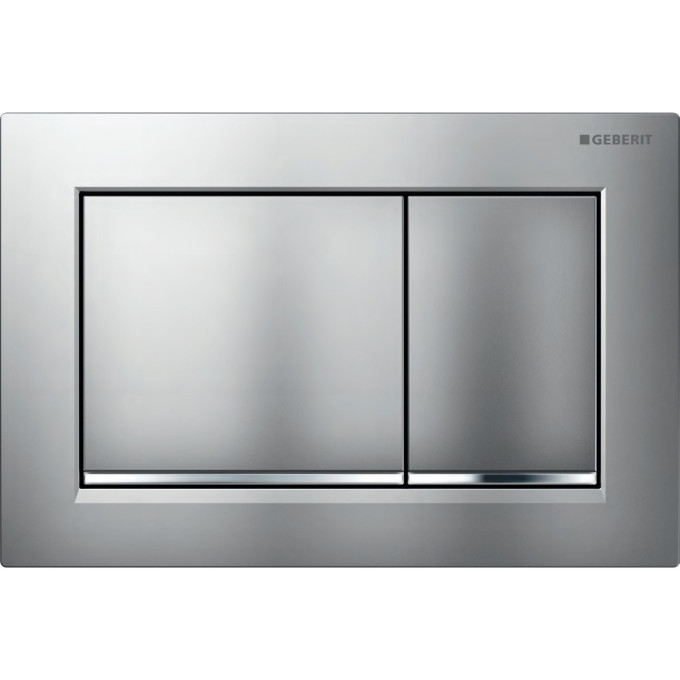 Смывная клавиша GEBERIT OMEGA 30 115,080.KN.1 хром матовый хром глянец