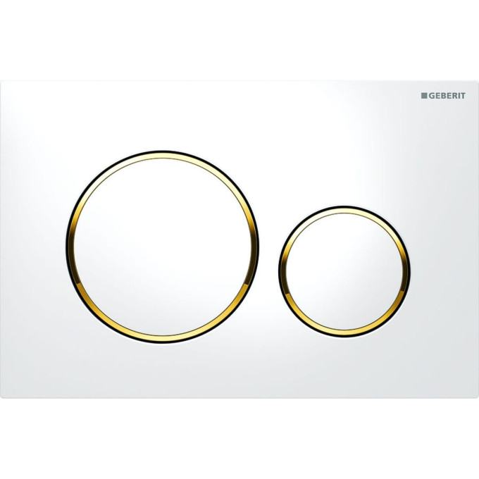 Смывная клавиша GEBERIT SIGMA 20 115,882.KK.1 белый золото