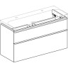 Тумба для комплекта GEBERIT SMYLE SQUARE 500,355.JR.1 118 см пекан