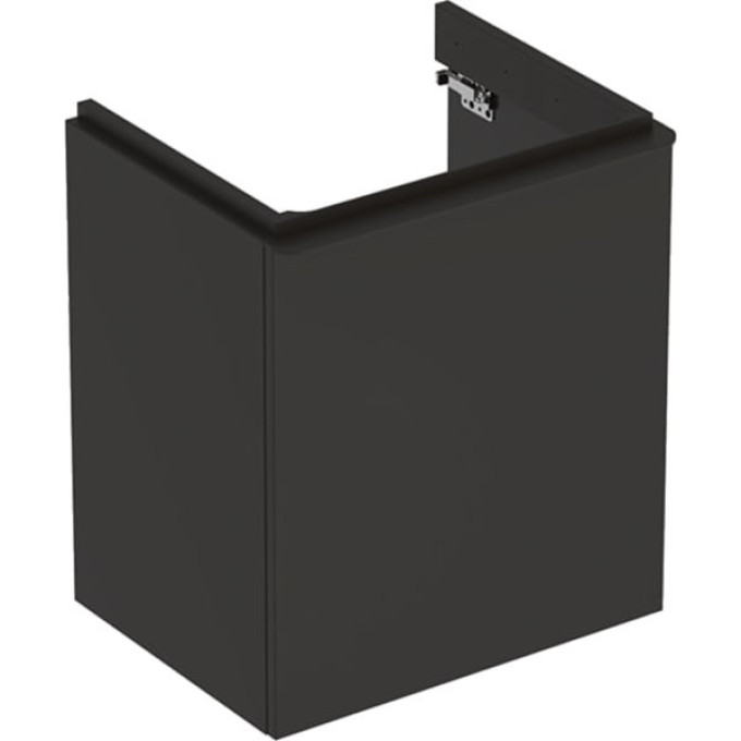 Тумба для комплекта GEBERIT SMYLE SQUARE 500,366.JK.1 54 см темно-серый