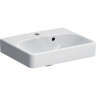 Тумба с раковиной GEBERIT SMYLE SQUARE 45 500,351.JR.1+500.222.01.1 пекан левый