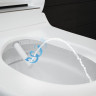 Унитаз-биде подвесной GEBERIT AQUACLEAN TUMA COMFORT 146,294.FW.1 панель нержавеющая сталь